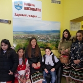 Баба Марта в Общинска администрация Николаево - 2020