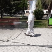 Дезинфекция срещу COVID-19